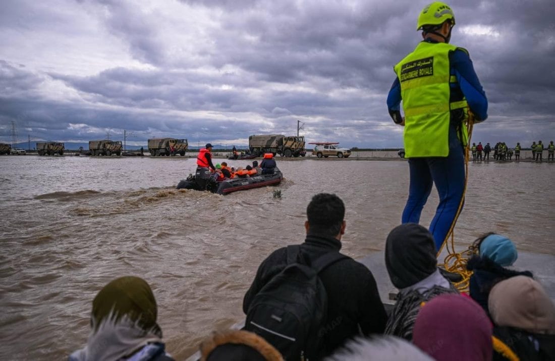 Inondations : plus de 154.000 personnes mises &agrave; l&rsquo;abri dans plusieurs provinces